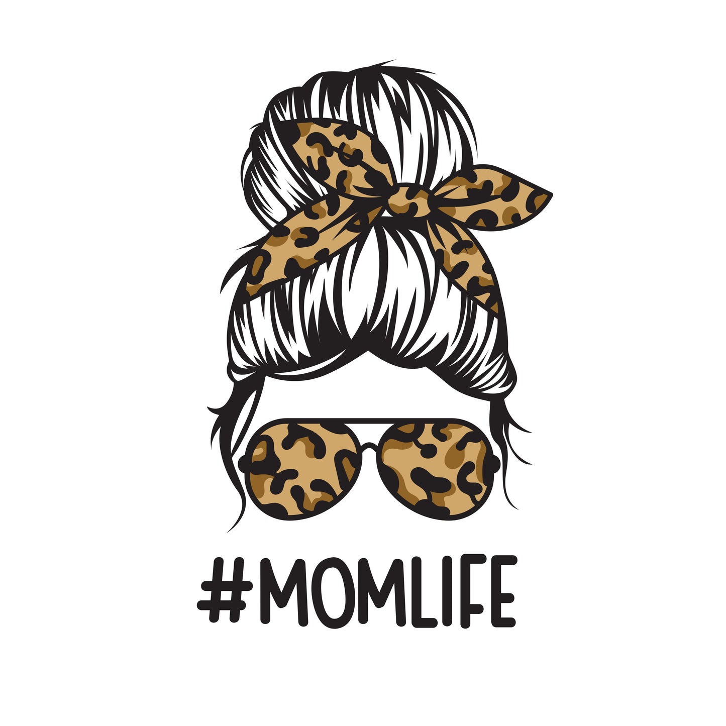 Bügelbild #MOMLIFE
