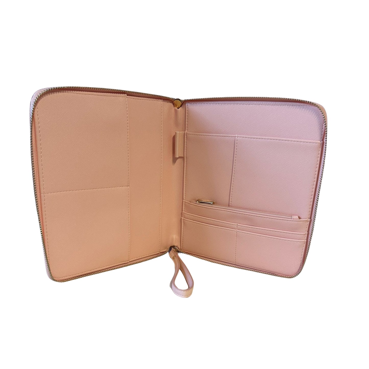 Organizer / U-Heft Hülle rosa (Bügelbild Schwangerschaft)