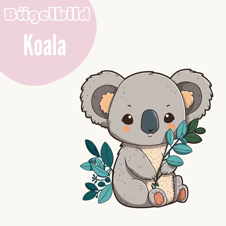 Bügelbild Koala