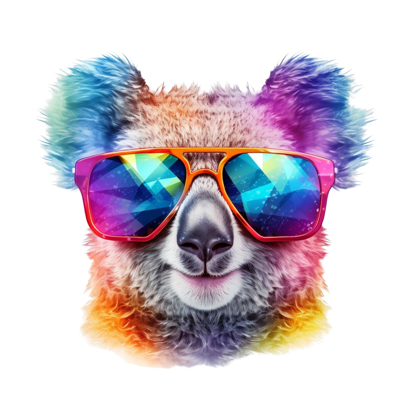 Bügelbild Koala (bunt)