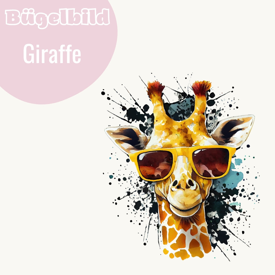 Bügelbild Giraffe