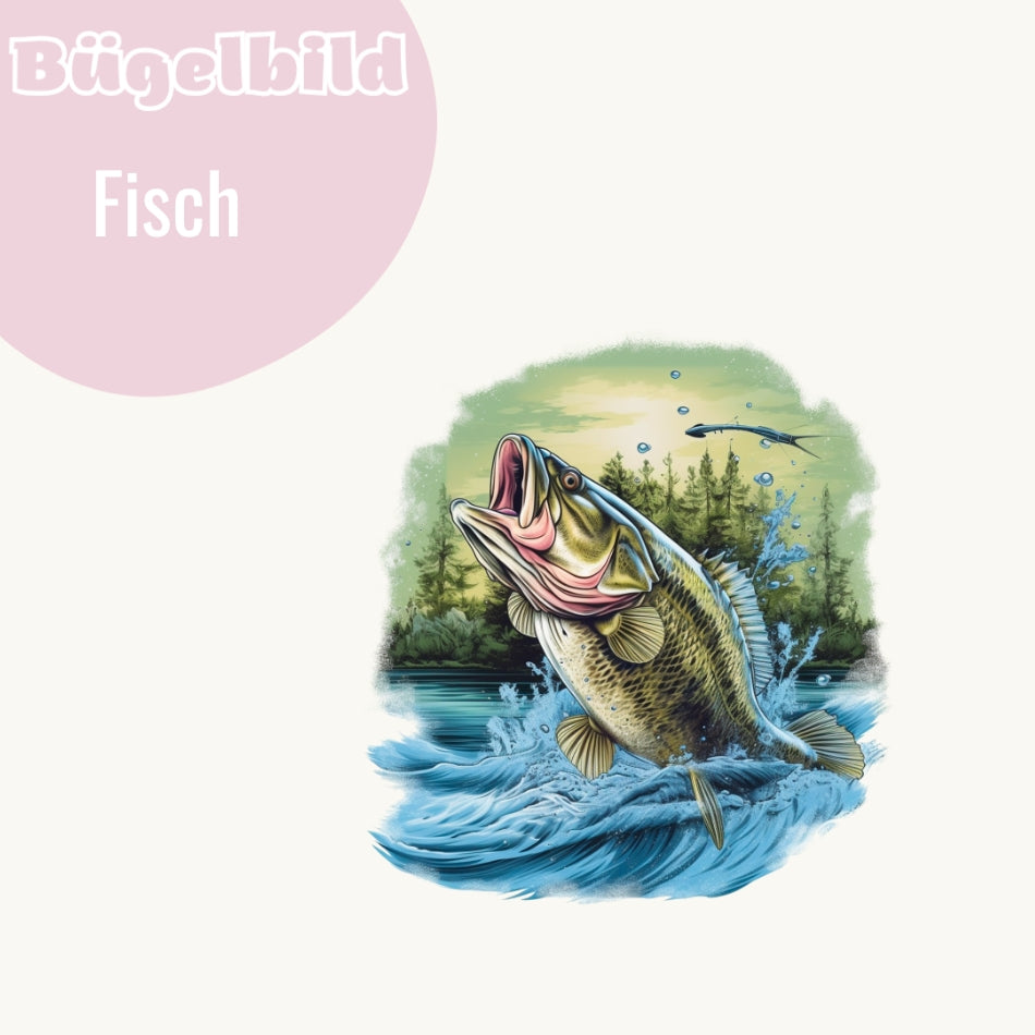 Bügelbild Fisch