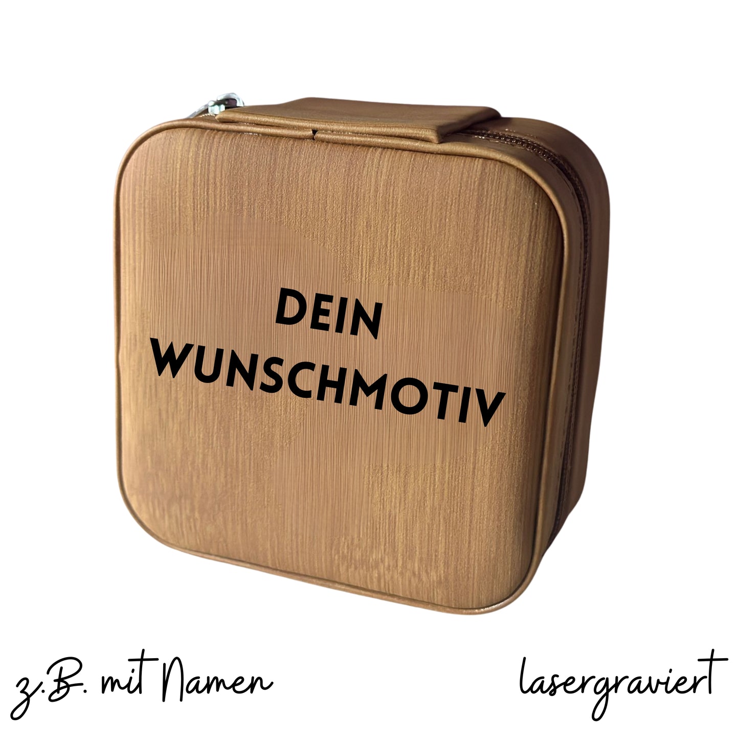 Schmuck Etui "Wunschname / Wunschmotiv"