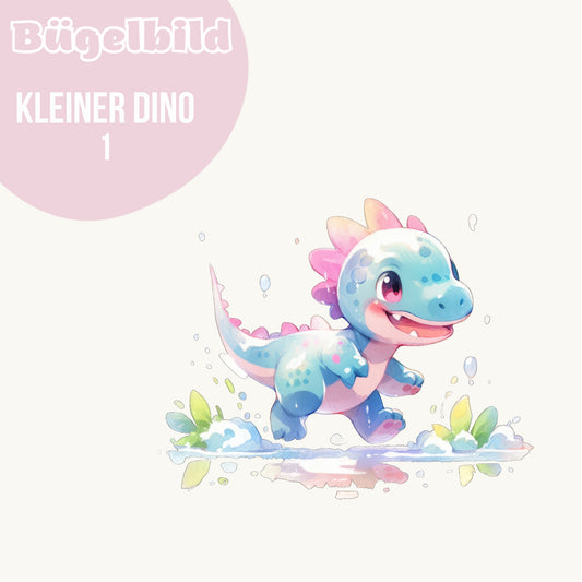 Bügelbild kleiner Dino 1