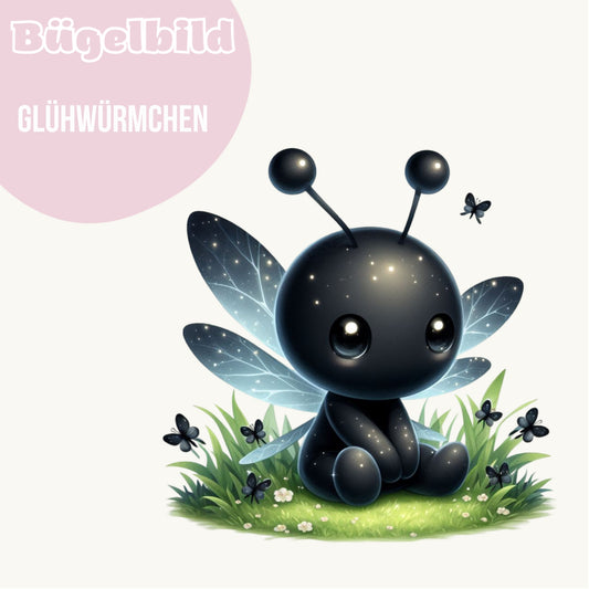 Bügelbild Glühwürmchen