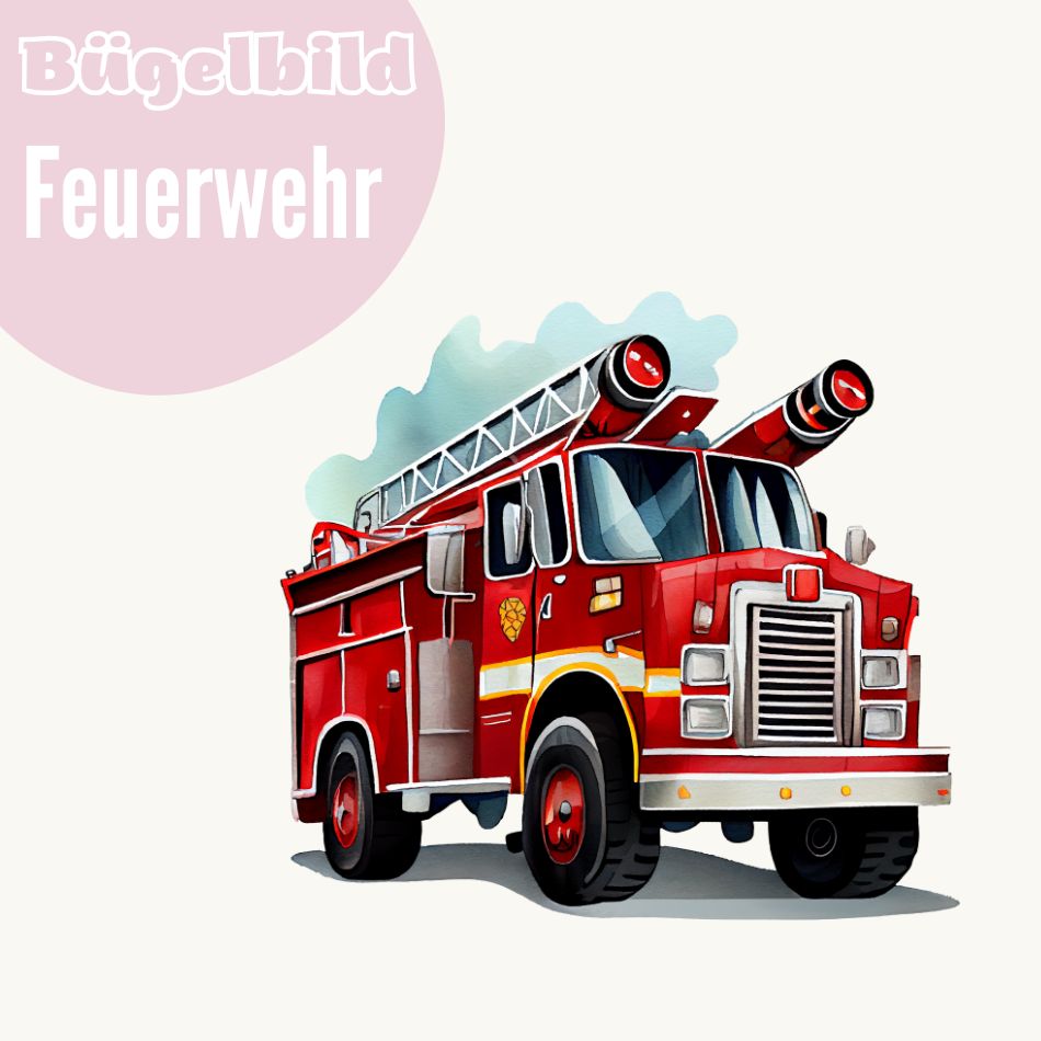 Bügelbild Feuerwehr