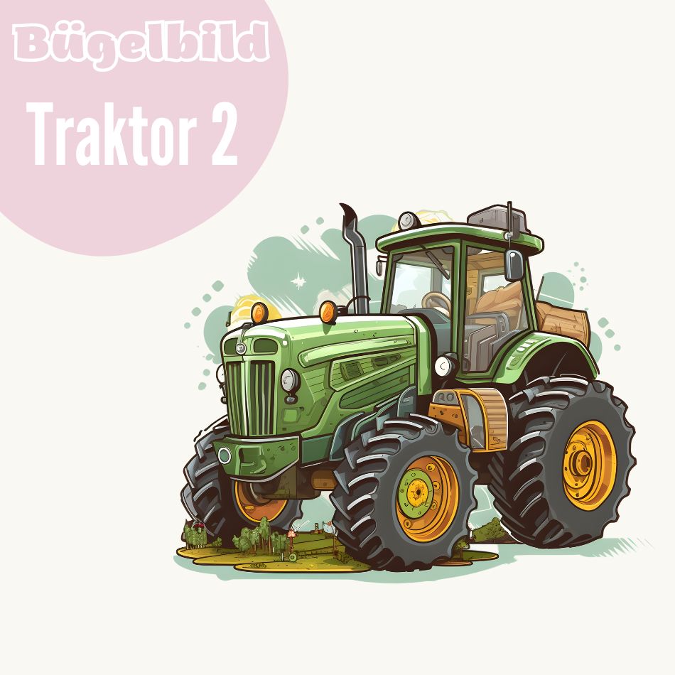 Bügelbild Traktor 2