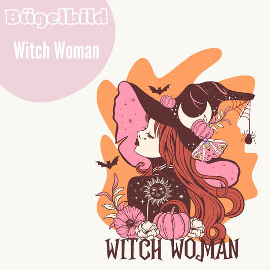 Bügelbild Witch Woman