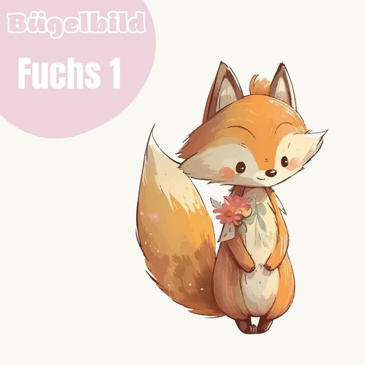 Bügelbild Fuchs 1