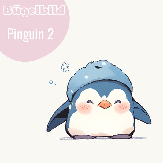 Bügelbild Pinguin 2