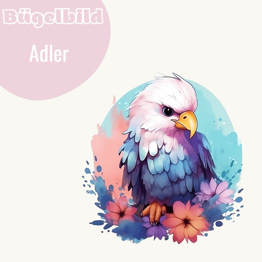 Bügelbild Adler