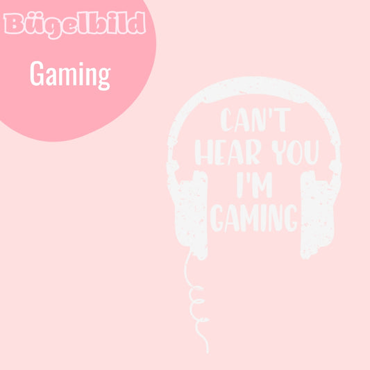Bügelbild Gaming
