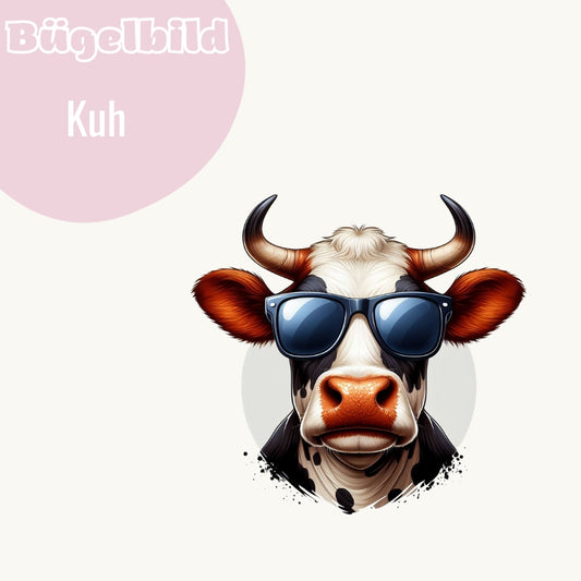 Bügelbild Kuh